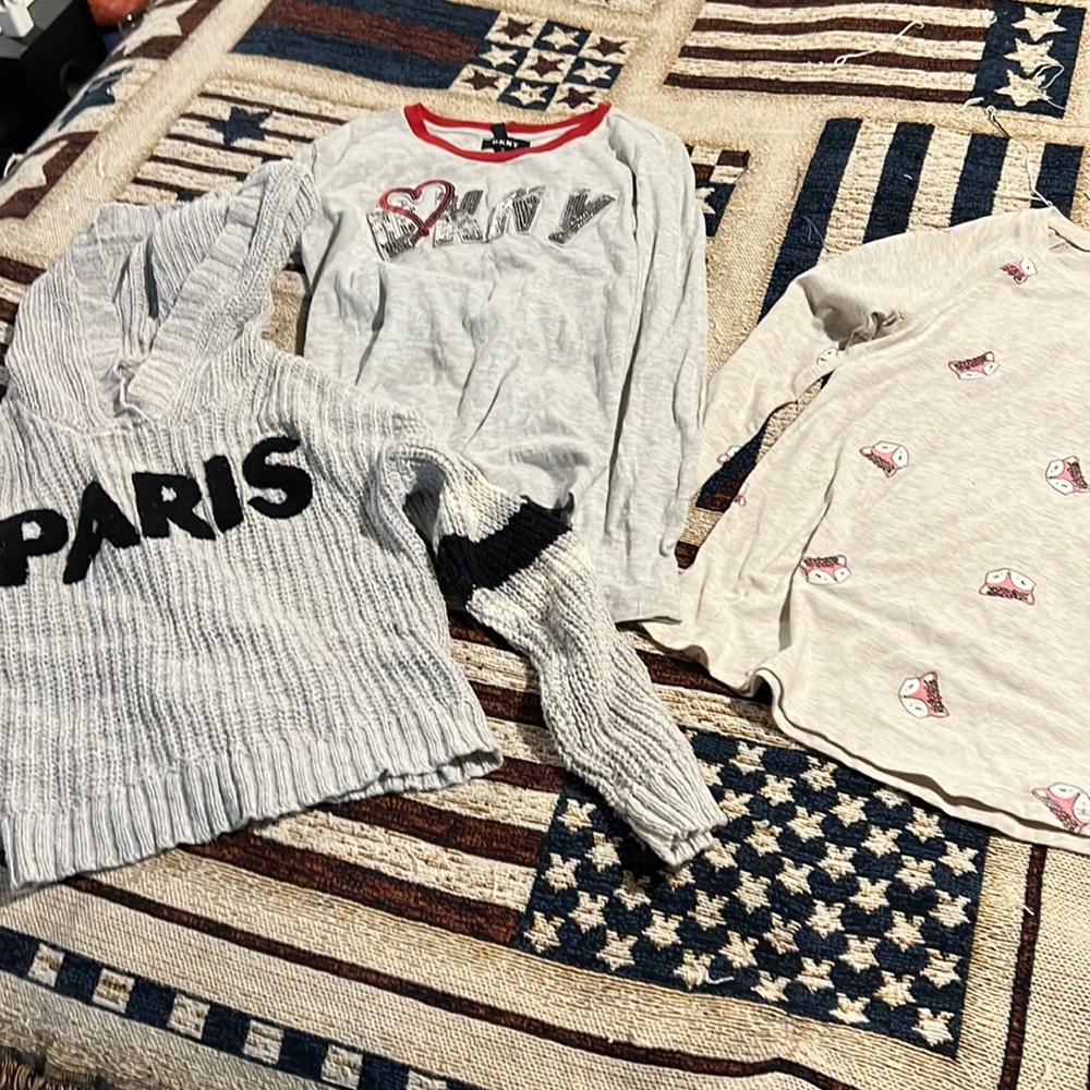 Long sleeve lot. All size 7